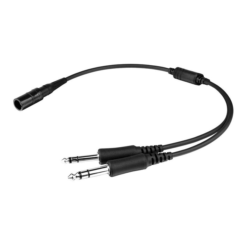 R SPIDER WIRELESS Aviation Headset to General Aircraft (GA) Adapter for Bose A20 Lemo 6Pin - Image 1